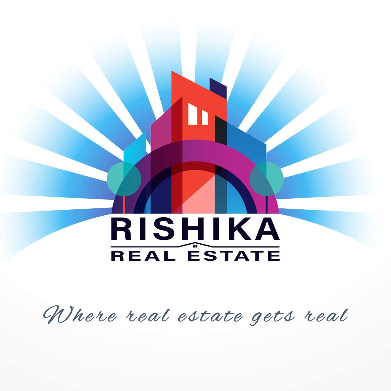 Rishika Real Estate Logo